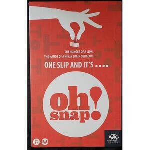 Oh Snap Game One Slip And It's Wooden Dexterity Marble Brain Workshop Complete